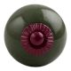 Olive Round Purple Fitting Ceramic Knob